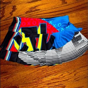 Colorful Tennis Skirt